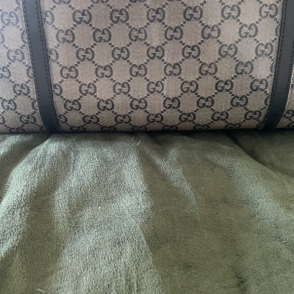 GUCCI GG crystal canvas 213048 EUC 🩶🖤Metallic - Picture 8 of 17